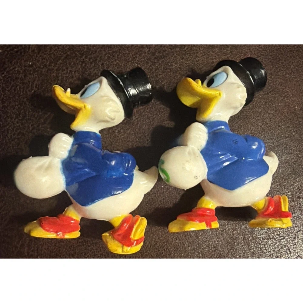Vintage Rare 1991 Walt Disney Ducktales Scrooge McDuck  Lot Of 2 Toy Figures 90s